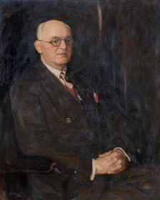 Portrait of Dr Max Porges, 1932. Creator: Sir John Lavery