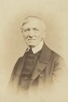 Portrait of Dr. Newman, late 19th century. Creator: Unknown