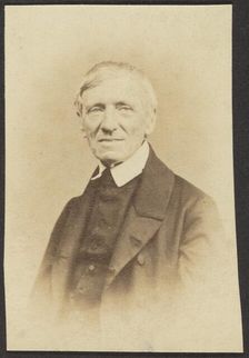 Portrait of Dr. Newman, late 19th century. Creator: Unknown