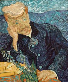 Portrait of Dr Paul Gachet, 1890. Creator: Gogh, Vincent, van (1853-1890)