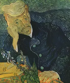 Portrait of Dr Paul Gachet June 1890, (1947). Creator: Vincent van Gogh