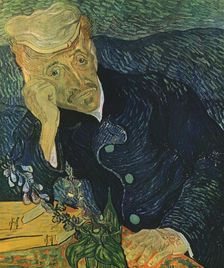 Portrait of Dr Paul Gachet June 1890, (1947). Creator: Vincent van Gogh