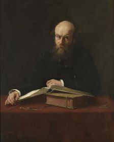 Portrait of Dr. P.J.H. Cuypers (1827-1921), 1885-1918. Creator: Thérèse Schwartze