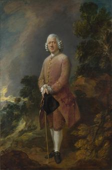 Portrait of Dr Ralph Schomberg (1714-1792), ca 1770. Creator: Gainsborough, Thomas (1727-1788)
