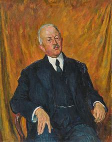 Portrait of Dr. Wilhelm Carl Escher, 1926. Creator: Giacometti, Giovanni (1868-1933)
