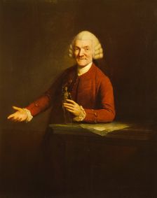 Portrait of Dr William Hunter, 1769. Creator: Mason Chamberlin