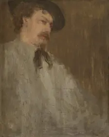 Portrait of Dr. William McNeill Whistler, 1871/73. Creator: James Abbott McNeill Whistler