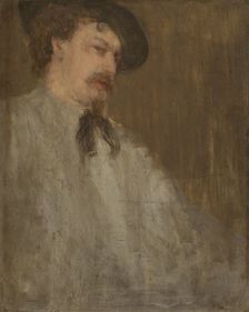 Portrait of Dr. William McNeill Whistler, 1871/73. Creator: James Abbott McNeill Whistler