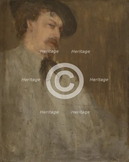 Portrait of Dr. William McNeill Whistler, 1871/73. Creator: James Abbott McNeill Whistler.