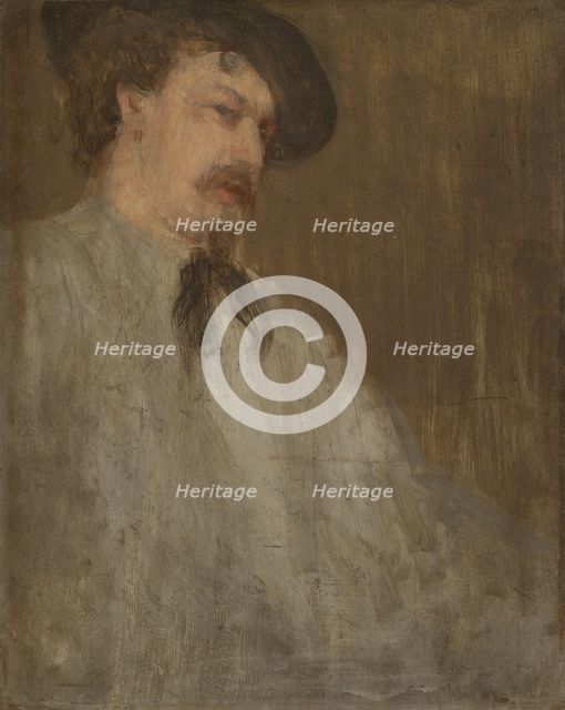 Portrait of Dr. William McNeill Whistler, 1871/73. Creator: James Abbott McNeill Whistler.