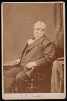 Portrait of Dr. T.B. Hood, Between 1876 and 1880. Creator: Samuel Montague Fassett