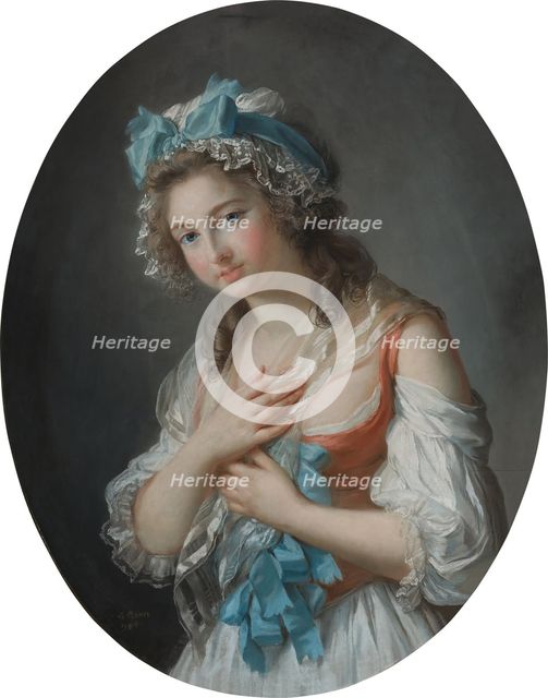 Portrait of Duchesse de Guiche, née Aglaé de Polignac (1768-1803), 1784. Creator: Vigée Le Brun, Louise Élisabeth (1755-1842).