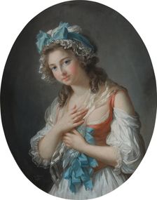 Portrait of Duchesse de Guiche, née Aglaé de Polignac (1768-1803), 1784. Creator: Vigée Le Brun, Louise Élisabeth (1755-1842)
