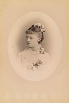 Portrait of Duchess Therese Petrovna of Oldenburg (1852-1883), Princess Romanovskaia, c. 1880
