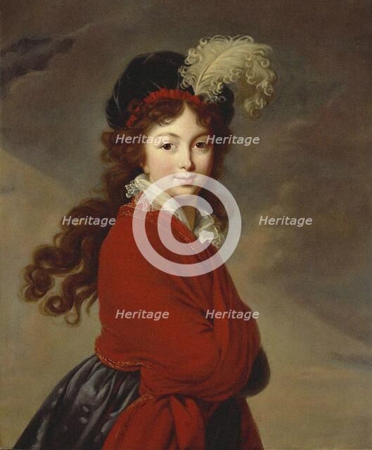 Portrait of Duchess Anna Feodorovna of Russia (1781-1860), Princess Juliane of Saxe-Coburg-Saalfeld,