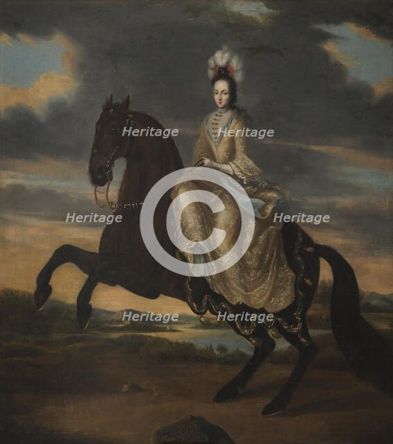 Portrait of Duchess Hedvig Sophia of Holstein-Gottorp (1681-1708), Queen of Sweden, 1698.