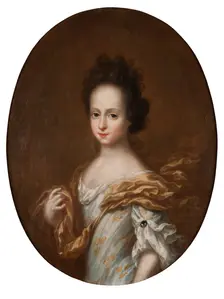 Portrait of Duchess Hedvig Sophia of Holstein-Gottorp (1681-1708), Queen of Sweden