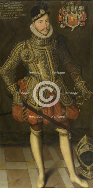 Portrait of Duke Adolf of Holstein-Gottorp (1526-1586), 1586.