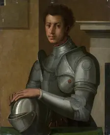 Portrait of Duke Alessandro de Medici (1510-1537), 1600. Creator: Circle of Agnolo Bronzino