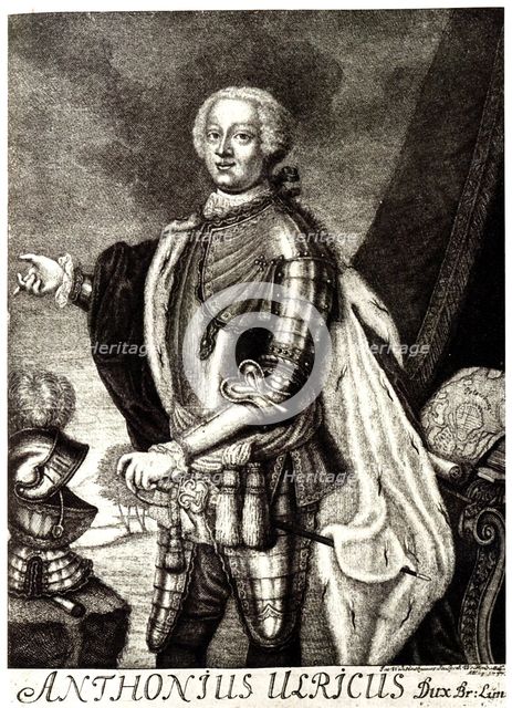 Portrait of Duke Anthony Ulrich of Brunswick (1714-1774). Artist: Anonymous  