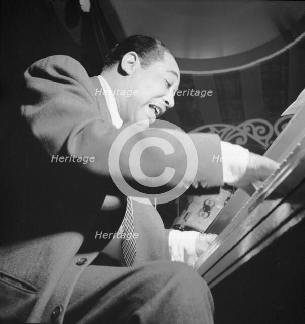 Portrait of Duke Ellington, Aquarium, New York, N.Y., 1946. Creator: William Paul Gottlieb.