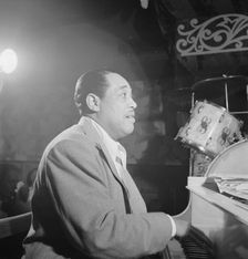Portrait of Duke Ellington, Aquarium, New York, N.Y., ca. Nov. 1946. Creator: William Paul Gottlieb