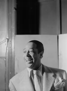 Portrait of Duke Ellington, Washington, D.C.(?), 1938. Creator: William Paul Gottlieb