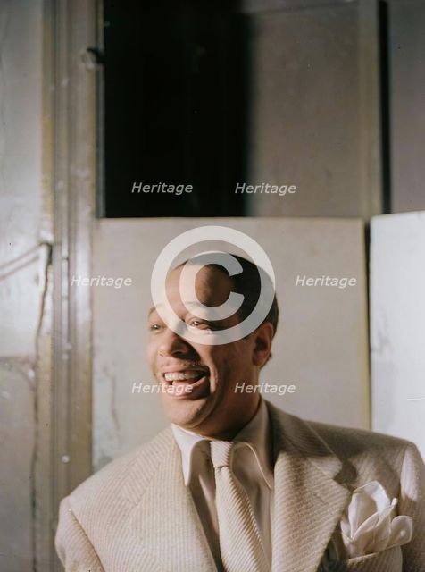 Portrait of Duke Ellington, Washington, D.C.(?), 1938. Creator: William Paul Gottlieb.