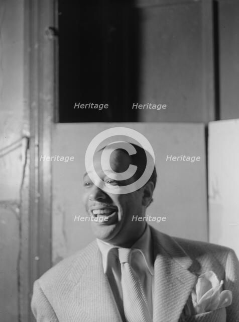 Portrait of Duke Ellington, Washington, D.C.(?), 1938. Creator: William Paul Gottlieb.