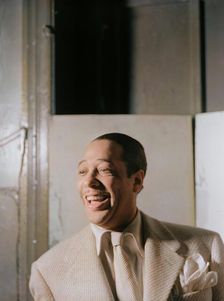 Portrait of Duke Ellington, Washington, D.C.(?), 1938. Creator: William Paul Gottlieb