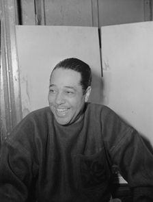 Portrait of Duke Ellington, Washington, D.C., between 1938. Creator: William Paul Gottlieb