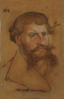Portrait of Duke Ernest III of Brunswick-Grubenhagen-Herzberg (1518-1567), 1541-1542 . Creator: Cranach, Lucas, the Younger (1515-1586)