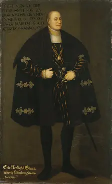 Portrait of Duke Eric I of Brunswick-Lüneburg (1470-1540), Prince of Calenberg-Göttingen, 1667