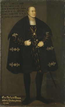 Portrait of Duke Eric I of Brunswick-Lüneburg (1470-1540), Prince of Calenberg-Göttingen, 1667