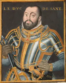 Portrait of Duke Johann Friedrich I (1503-1554), Elector of Saxony, ca. 1550. Creator: Unknown