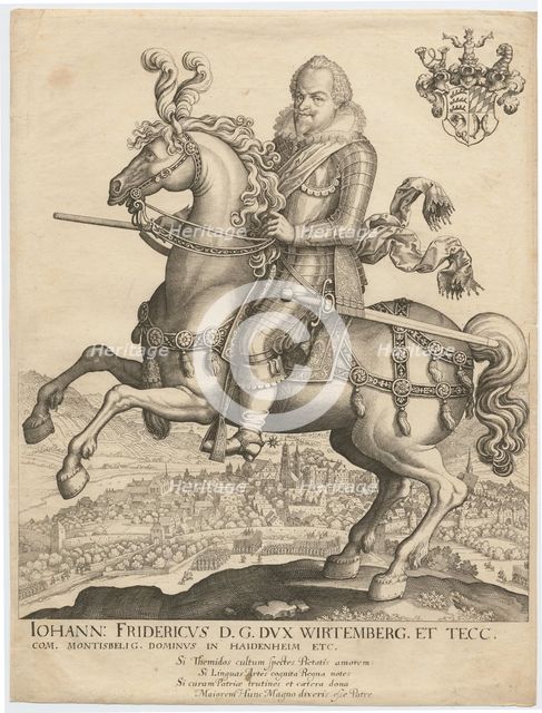 Portrait of Duke John Frederick of Württemberg (1582-1628), 1630.