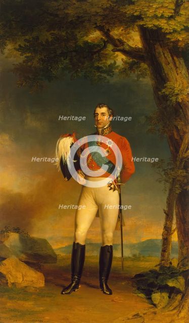 Portrait of Duke of Wellington (1769-1852), 1829. Creator: George Dawe.