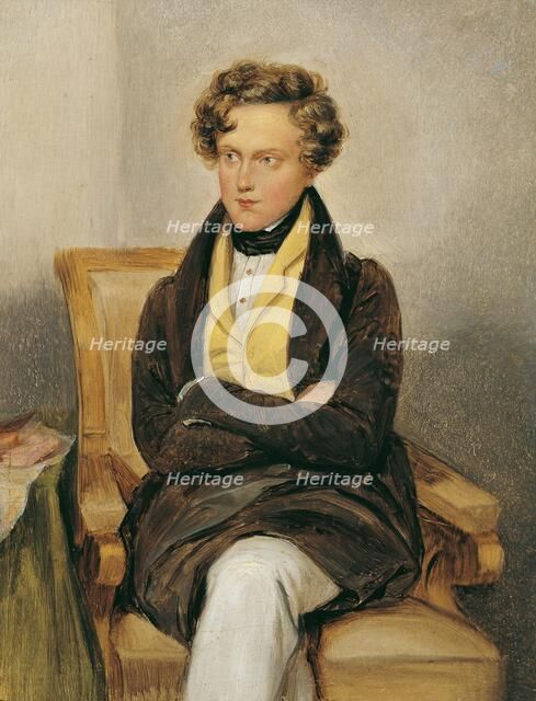 Portrait of Duke of Reichstadt (1811-1832), 1831. Creator: Daffinger, Moritz Michael (1790-1849).