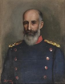 Portrait of Duke Philipp of Württemberg (1838-1917). Creator: Biasini, Mari (1866-1937)