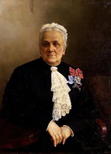 Portrait of E.A. Lieven, 1895. Creator: Unknown