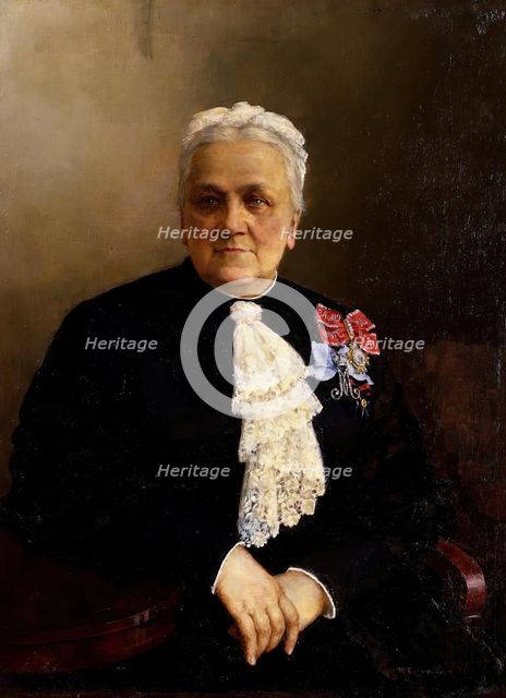 Portrait of E.A. Lieven, 1895. Creator: Unknown.