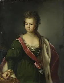 Portrait of E. Biron, (nee Princess Yusupova), 1834. Creator: Grigory Novikov