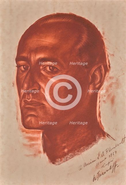 Portrait of Emil Alphons Rheinhardt (1889-1945), 1929.