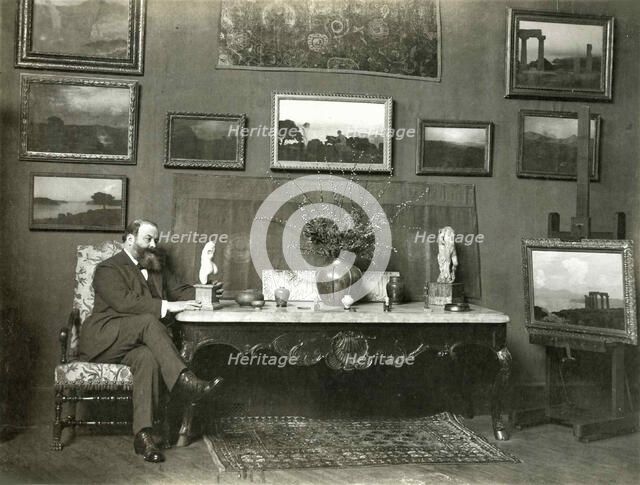 Portrait of Émile-René Ménard (1862-1930), 1910. Creator: Anonymous.