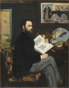 Portrait of Émile Zola (1840-1902), 1868