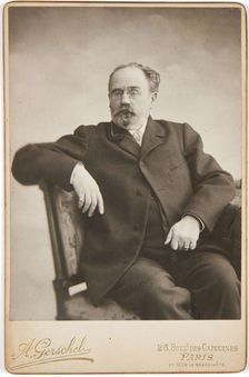 Portrait of Émile Zola (1840-1902), ca 1895-1900