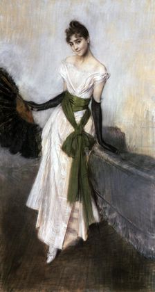 Portrait of Emiliana Concha de Ossa 1888. Artist: Giovanni Boldini