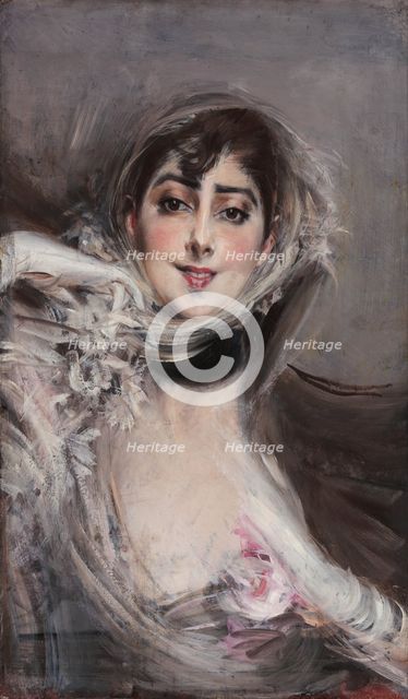Portrait of Emiliana Concha de Ossa, c1901. Creator: Boldini, Giovanni (1842-1931).