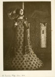 Portrait of Emilie Flöge, 1910. Creator: Böhler, Heinrich (1881-1940)