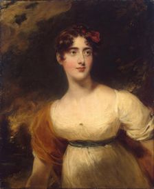 Portrait of Emily Harriet Wellesley-Pole, (Lady Raglan) (1792-1881), 1814. Creator: Thomas Lawrence